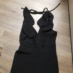 V Neck Halter tie Jumpsuit